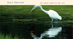 Desktop Screenshot of janeades.com